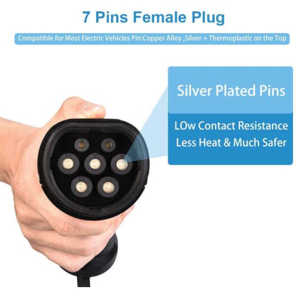 Home AC EV Charger 16.4ft Cable EV 22kw Charger 3 Phase 60Hz 340VAC