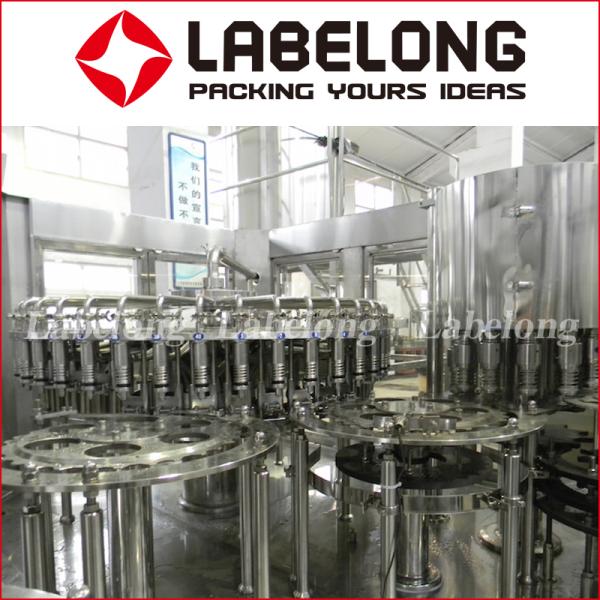 15000BPH Juice Bottling Machine For Orange Fresh Fruit Juice PLC Control