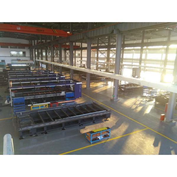 Fast Piercing Large Format Fiber Laser Cutting Machine High Precision