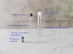 1ml 2.25ml 3ml 5ml Prefilled Borosilicate Syringe Metal Plastic Plunger Luer