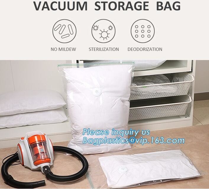 Embossing Resealable Vacuum Food Bags For Household Eco- friendly Texture Vacuum Food Storage Plastic Bag Rolls Moisture