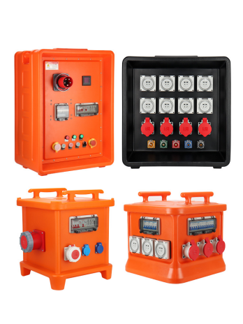 Medium Size Stackable waterproof distribution board Mobile Power Socket Box Floor Socket Box
