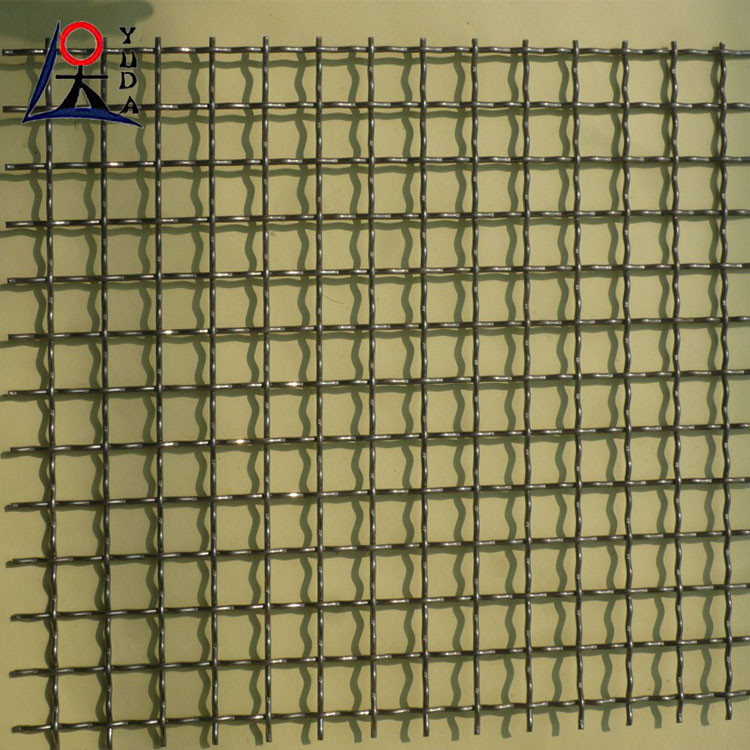Square Hole Crimped Sieving Wire Galvanized Net Mining Vibrating Screen Mesh