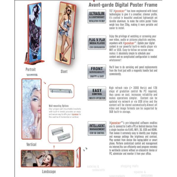 P2 P2.5 P4 P6 Custom Led Display , Advertising Led Mobile Billboard Street Conic Lamp Pole