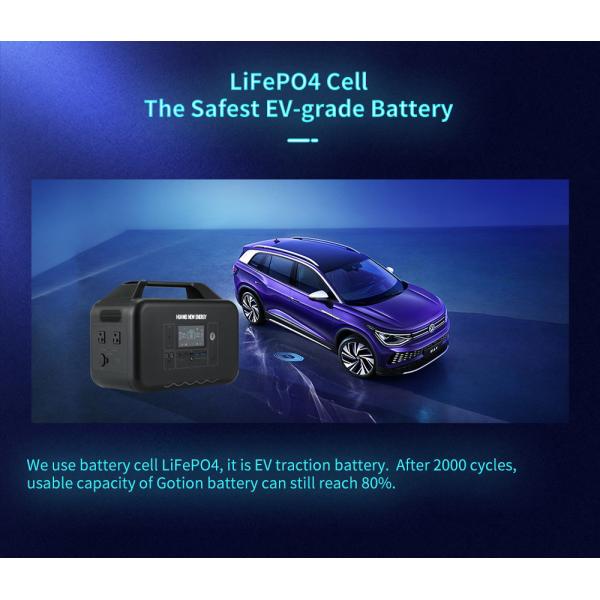 220V LiFePO4 Portable Power Station 2000watt Generators Portable Power Station