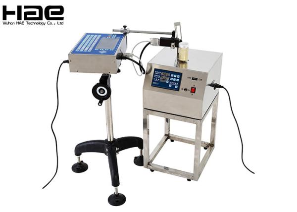 Quality DOD Inkjet Coding Printing Machine With Rotary Table Conveyor for sale