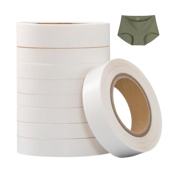 Quality High Tensile Strength TPU Tape Film Self Adhesive Tear Tape Fitting For seamless Underwear for sale