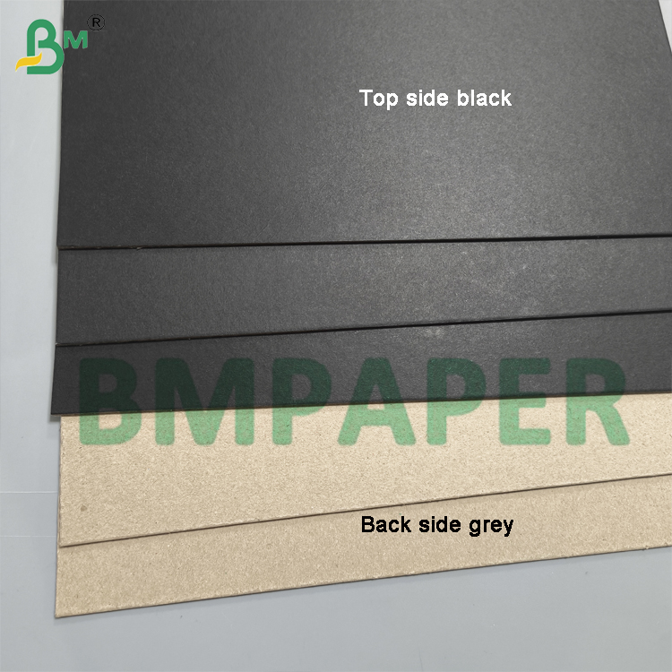 100% Recovered Grey Cardboard One Side Black Lined Solid Board