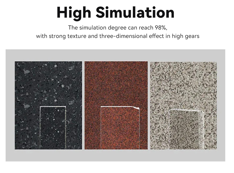Exterior Wall Stone Texture Paint with Granite Spray Coatings and CAS No. 79-10-7