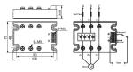 Clion NNG1F HHG1F Three phase Motor Reversing 5-32v dc to ac SSR for