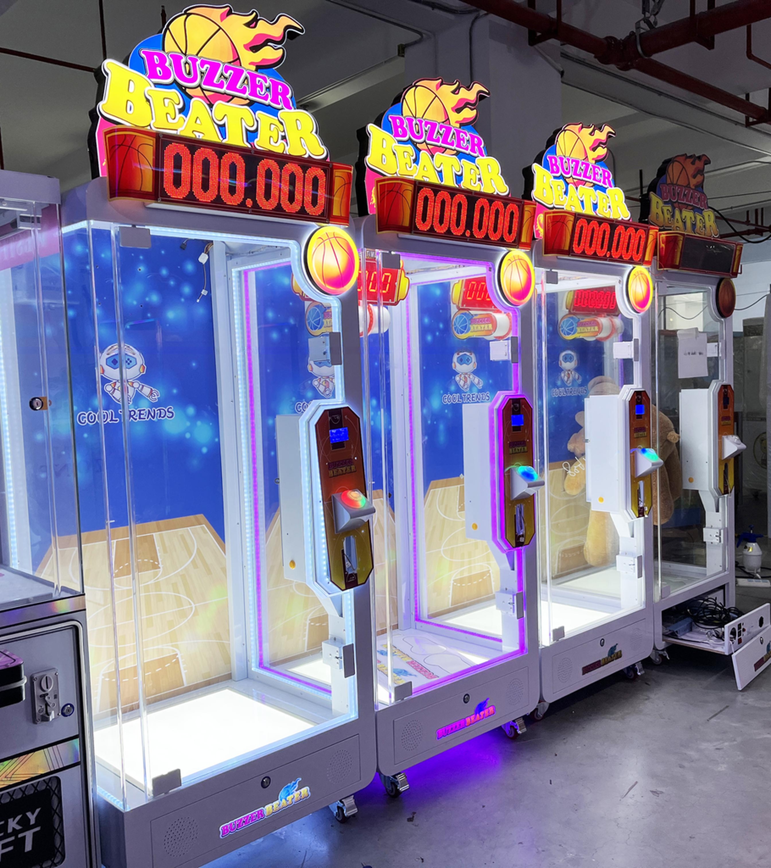 Dreamland Factory New Design Machines Arcade Skill Cut Ur Prize Cut Prize Machine 24 Second Challenge Coin Prize Machine