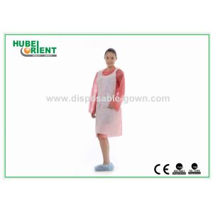 Oil Prevention 0.08mm Disposable Polyethene Apron