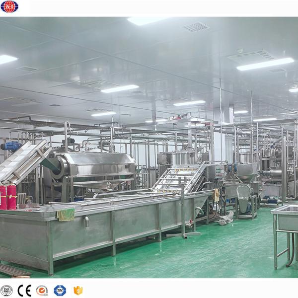 Quality 2000KG Seedless Mango Juice Processing Plant Automatic 75kw for sale