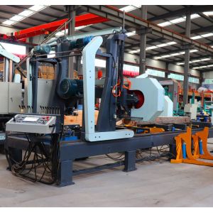 Industrial Hydraulic Bandsaw Mill For 1300mm 1500mm Log Sawing