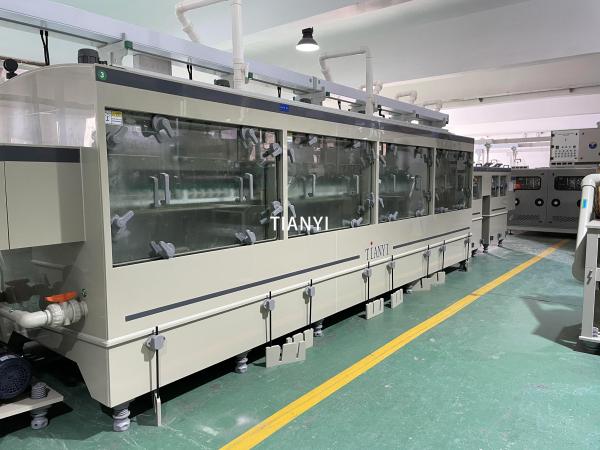Quality HF Aluminum Etching Machine Horizontal For RFID Antenna for sale