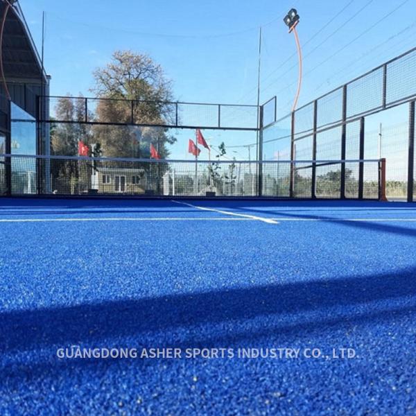 Weatherproof Padel Tennis Courts Modern Synthetic Standard Size