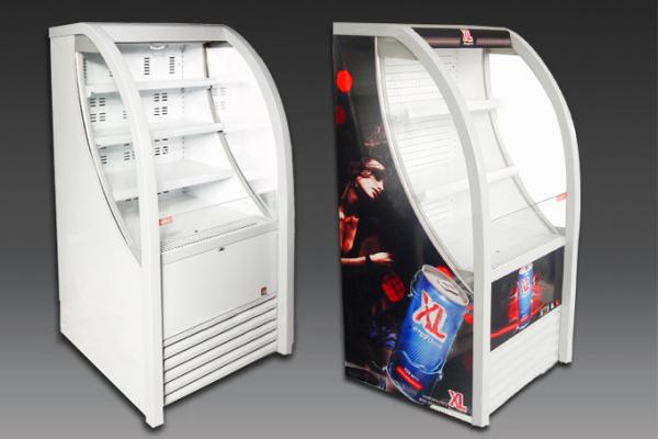 Quality 170L Drink Show Case Cooler front open Cooler Displayer for sale
