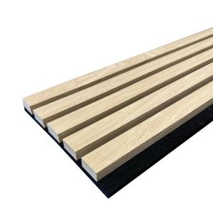 China Music Studio Equipment Wall Tiles Panel Wallboard MDF Soundproof Wood Slat Wall Panels Veneer Acoustic Panels wholesale