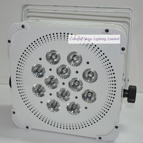 Quality 12X10W 4 in 1 Battery Powered and Wireless LED Par Can for sale