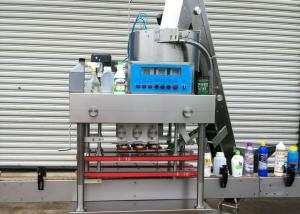 China Flat Inline Capping Machine SUS304 Electric Bottle Capping Machine wholesale