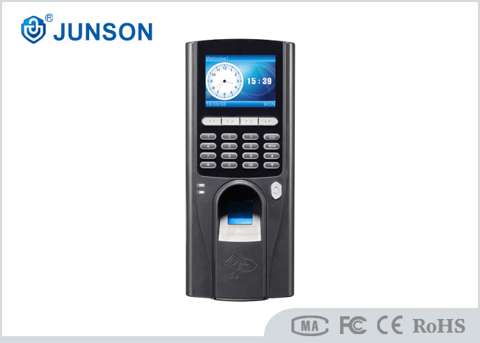Network Fingerprint Security System Time Attendance With ABS Enclosure