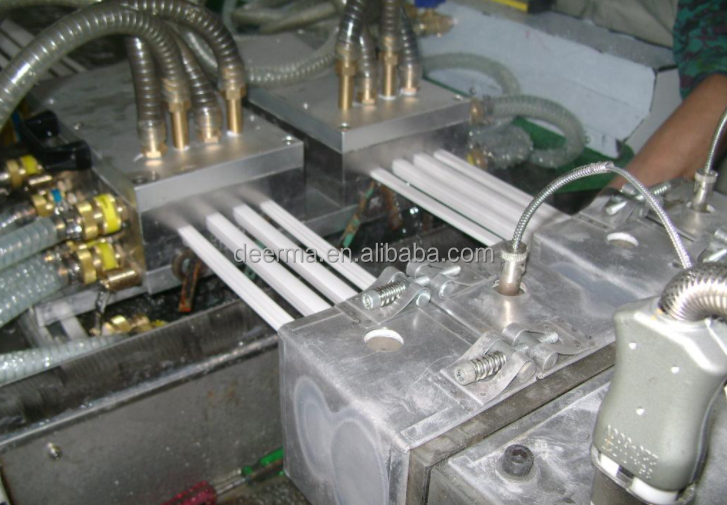 Twin Screw PVC Cable Trunk Making Machine for Speed Production