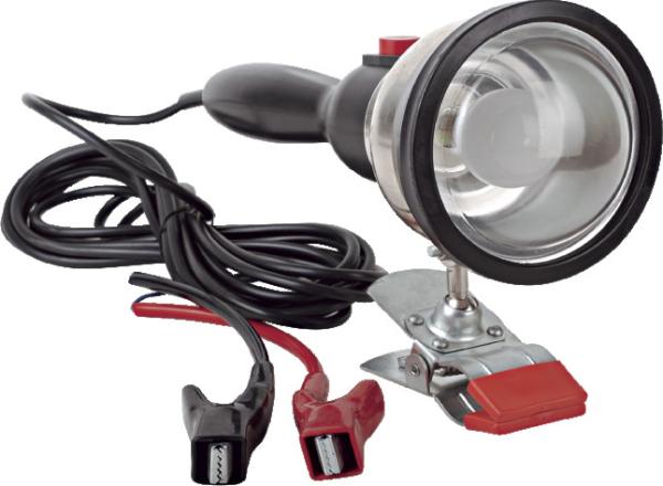 Quality Portable DC12V 35W Working Light With Halogen Bulb / Two Battery Clips for sale