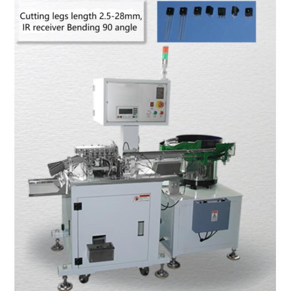 RS-901AW Automatic Bulk 3-5MM IR Receiver Diode Lead Forming Machine, Infrared LED Bending 90 Angle Machine