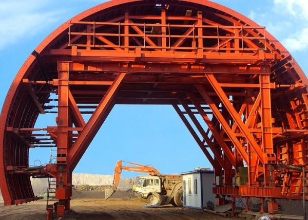 Quality Hydraulic Tunnel Formwork System Convenient Operation Easy Maintenance for sale
