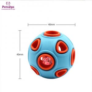 China Interactive rubber 80mm Indestructible Dog Ball Toys wholesale