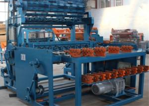 China Hinge Joint Knot Weaving Grassland Fence Machine 3.5T 5.5kw Netting Width 1422mm on sale