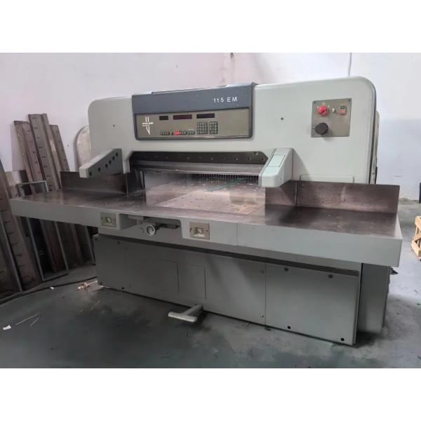 Used Germany Polar Paper Cutter Original Paper Cutting Machine 115EM 3600KG