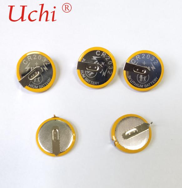 Quality 20.2x3.8mm Lithium Button Cell CR2032 3V Battery For Thermometer for sale