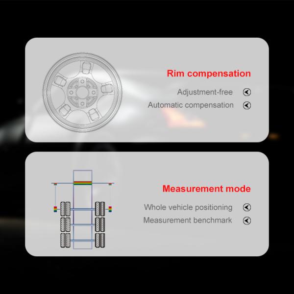 Accurate Measurement Range Electronic Truck Wheel Alignment From Yantai Lift