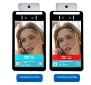 China Body Temperature Scan Detection 1280 X 960 Face Recognition Thermometers wholesale