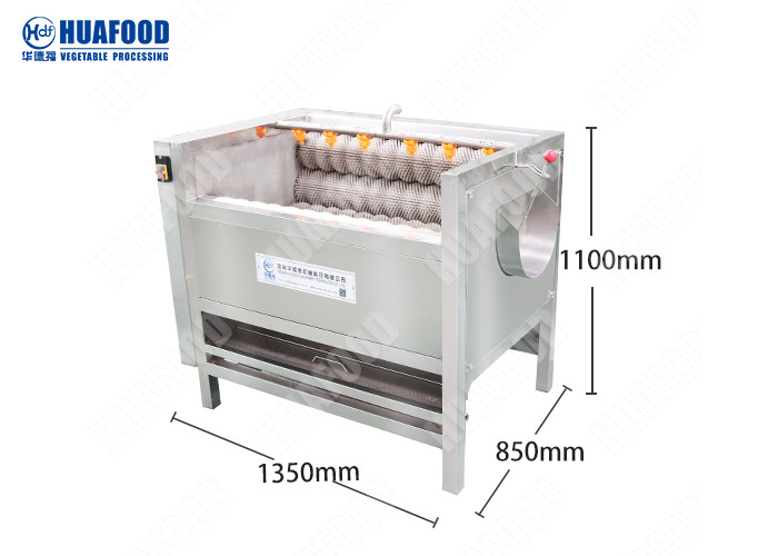 Vegetable Washing And Peeling Machine Potato/Turmeric/Cassava Peeler Machine