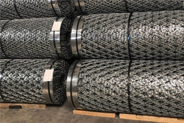 Width 1.2m Square Hole Razor Mesh Panel Diamond Shape