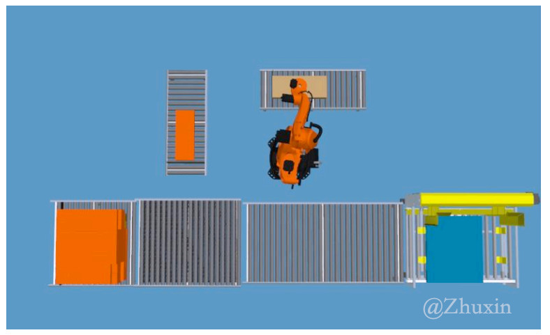 How To Integrate Palletizers With Robot Simulation Software KUKA kr180pa
