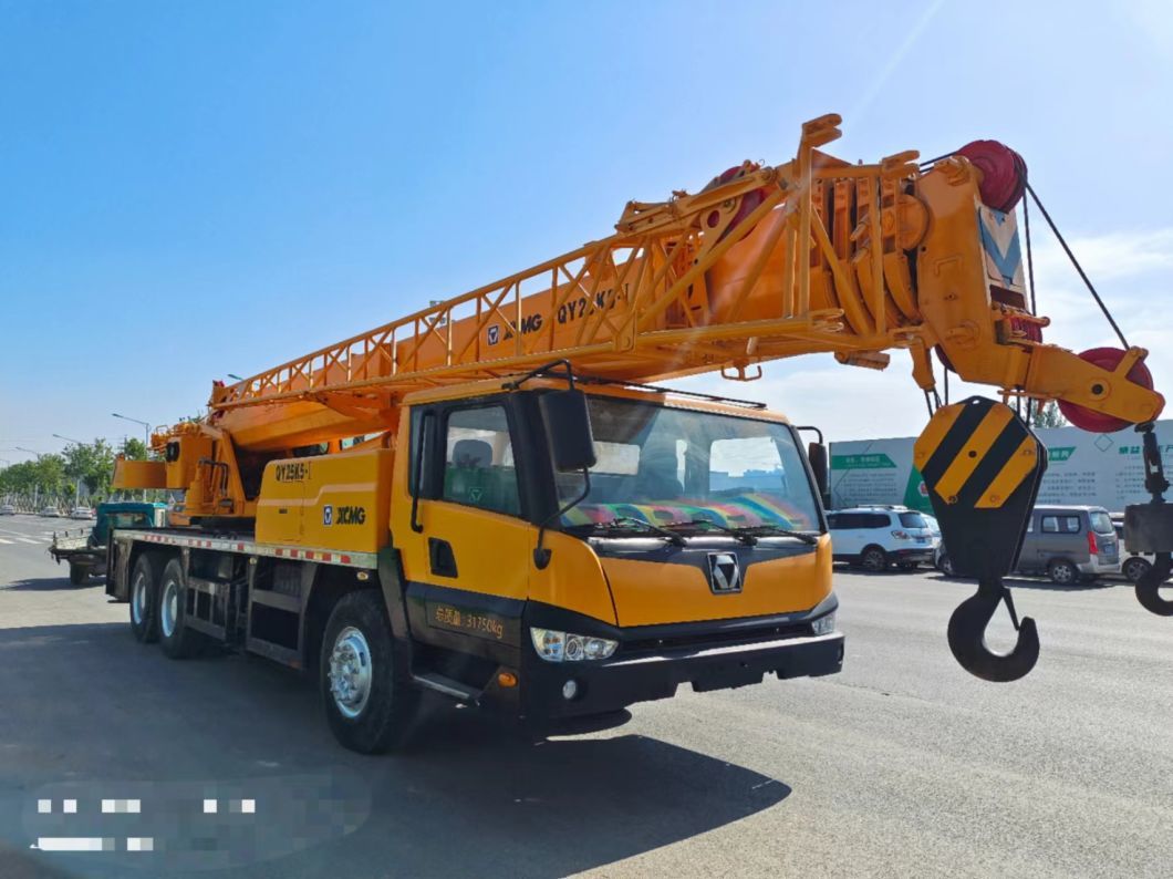High Quality Truck Crane 25ton Stable Working Hoist Cranes