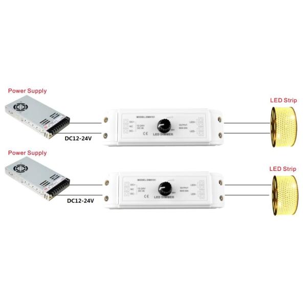 Constant Voltage PWM LED Dimmer , Stepless Dimming LED Dimmer Controller