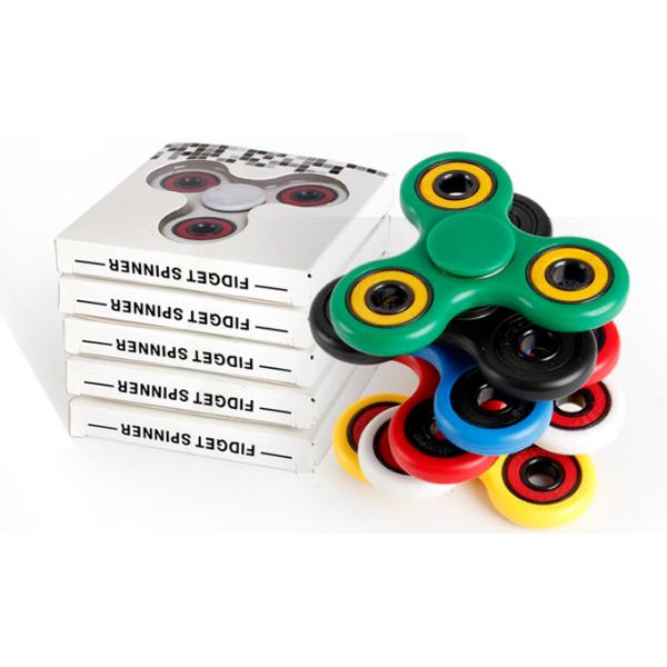 Long Time Spinner ABS Plastic Tri-Spinner Fidget Wholesale Spinner