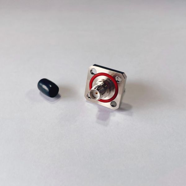 3.5mm Female To Female Adapters Millimeter Wave Stainless Steel Adapter Test Type