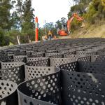 50mm-150mm Soil Stabilization Geocell Grid The Ultimate Solution for Slope