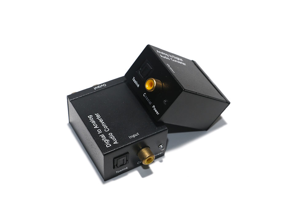 Factory Outlet Digital Optical Fiber To Analog 3.5mm Toslink/SPDIF Audio Converter DTA10