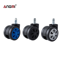 China 4 Inches Width Medical Caster Wheels Flat Plate Thread Stem Load Capacity 500 Lbs on sale