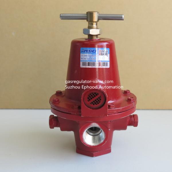 Quality Rego 1584 Model 1st Stage Propane Pressure Regulator Optional Spring Range For LPG Gas Fired Burner for sale