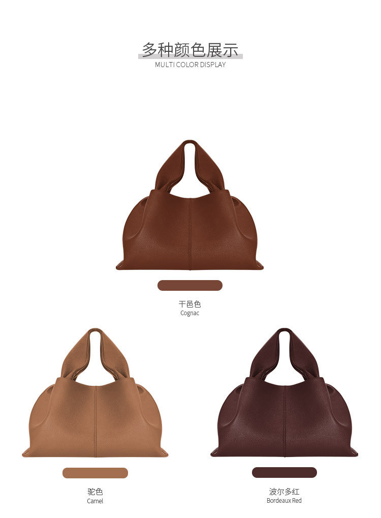 2024 NEW ALL-IN-ONE SOLID COLOR LUNCH BOX BAG EUROPE AND THE UNITED STATES FASHION HANDBAG SINGLE SHOULDER CROSSBODY BAG