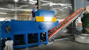 XRM Series HDPE PC Plastic Lumps Shredder Minimum Output Size 20 Mm High Effectively