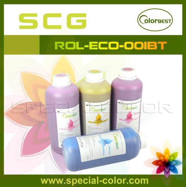 Quality 1000ml eco solvent ink for outdoor printing machine.roland.mimaki.mutoh for sale