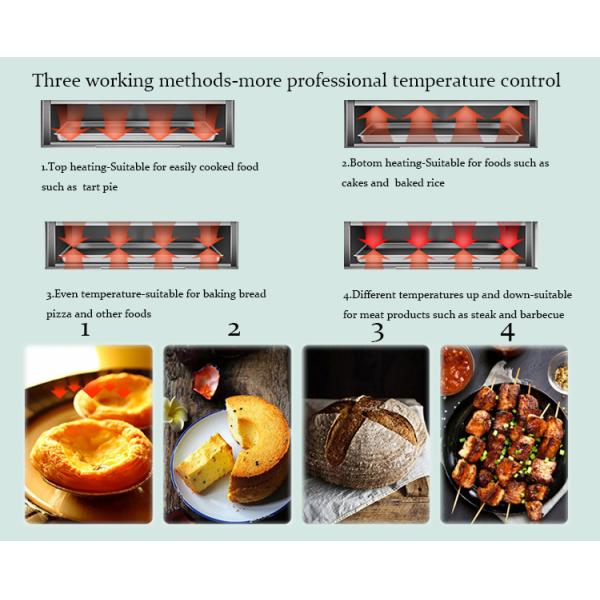 Roti Mini Commercial Baking Oven 3 Deck 9 Tray Gas Pizza Bread Baking 304